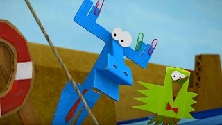 Бумажки - Рекордсмены - мультфильм для детей - поделки своими руками
