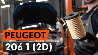 Ölwechsel PEUGEOT 206 1 (2D) (wie Ölfilter und Motoröl wechseln) [AUTODOC TUTORIAL]