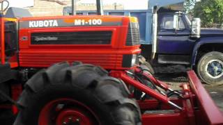 tractor kubota con pala