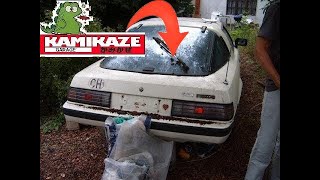 ABANDONED MAZDA RX7 ROTARY ENGINE FIRST START  AFTER 16 YEARS!!!!