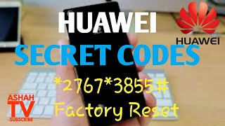 HUAWEI SECRET CODES 2019