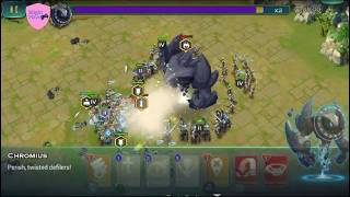 Art of Conquest (AoC) Chromius Boss Battle (Human Race)