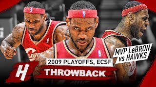 MVP LeBron James UNSTOPPABLE MODE! Full Series Highlights vs Hawks 2009 NBA Playoffs - BEAST!