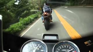 六甲  峠バトル  Gn125h