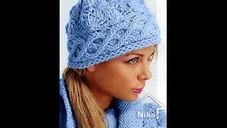 ВЯЖЕМ сами ЖЕНСКИЕ ШАПКИ спицами - модели 2019 / Knitting needles themselves Women's hats