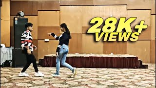 CSE Freshers Party 2019  Duet dance performance by Dinesh and Shefali