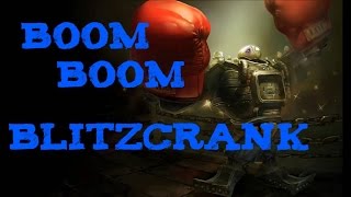 Boom Boom Blitzcrank skin spotlight  League of legends