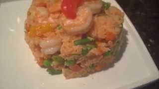 Arroz Sencillo Con Camarones