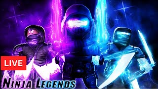 ⚡UPDATE *Winter Wonder Island* soon |  LEGEND GIVEAWAYS Ninja Legends ROBLOX LIVE STREAM (13Dec2019)