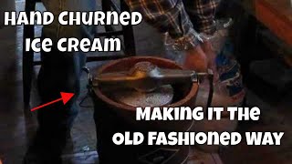 HOMEMADE ICE CREAM