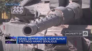 Israel Gempur Gaza, Klaim Bunuh 3 Petinggi Hamas Sekaligus