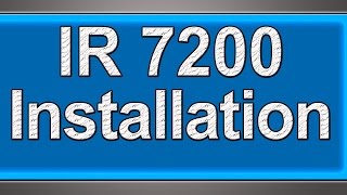Canon ir7200 installation