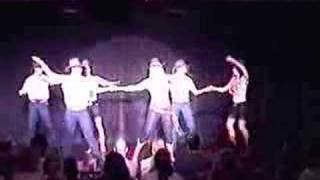 the Minx Drag Pageant talent country western boots