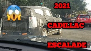 Spotted! 2021 Cadillac Escalade.....WHAT'S DIFFERENT?