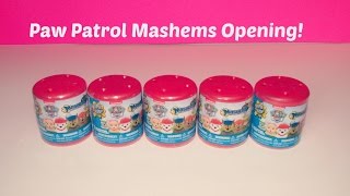 NEW! Paw Patrol MASHEMS! Blind Bag Capsule Opening! Chase, Skye, Rocky, Rubble, Zuma and Marshall