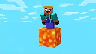 SURVIVING IN MINECRAFT WITH ONLY LAVA!?