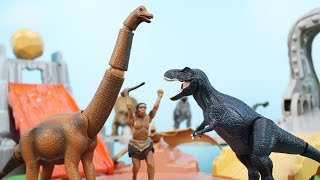 アニア  恐竜バトルキングダムで恐竜同士が対決 ！- Dinosaur Battle Kingdom Playset