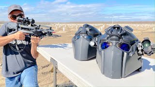 CrossBow vs Next Generation Armored Helmet - TenPoint Siege RS410 Crossbow