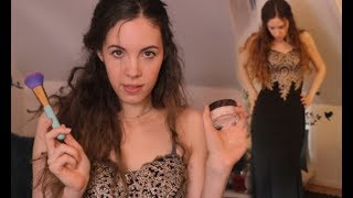 Getting You Ready For Prom - ASMR - Doing Your Make-up & Dresses
