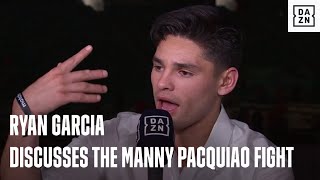 Ryan Garcia Discusses The Manny Pacquiao Fight & What Happened
