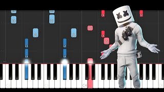 Fortnite Dance - Marsh Walk (Piano Tutorial)