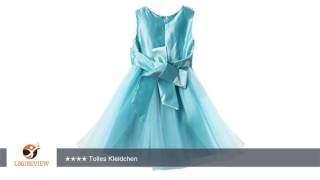 iiniim Mädchen Kleider Blumenmädchenkleid Hochzeit Festkleid Kommunionkleid Party Kleid |