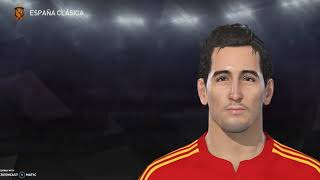 PEs 2018 How to create Vicente Rodríguez (face + stats) Valencia España Classic