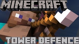 Let's Play Minecraft Tower Defence Ep. 3 "The Island - Part 3" - w/ TrunksWD