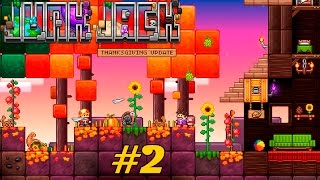 Junk Jack gameplay co-op #2 (прохождение) Первая смерть