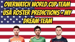 Team USA Overwatch World Cup Roster Predictions + My Dream Team