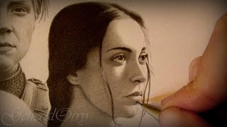 Drawing Game of Thrones 4: Brienne Talisa Asha Ros Missandei Myrcella Gilly Nym Obara Tyene Shireen