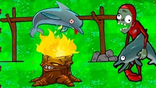 Plants vs zombies -  игра как мультик - Растения Против Зомби #9 - Мультик для детей