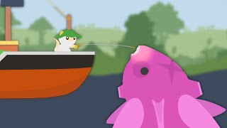 Catching The New Ultra Exotic Abyssal Fish in Cat Goes Fishing