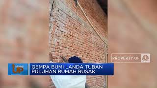 Gempa Bumi Landa Tuban Puluhan Rumah Rusak