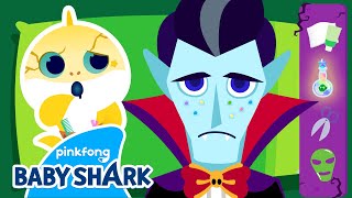 Welcome to Spooky Baby Shark's Salon! | +Compilation | Halloween Play 