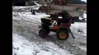 самодельный минитрактор/homemade minitractor