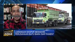 Larangan Ekspor Berakhir Batu Bara Siap Panen?
