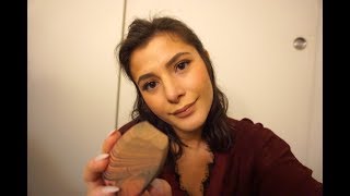 Old School ASMR Makeup Roleplay (Camera Tapping, Touching + Brushing)