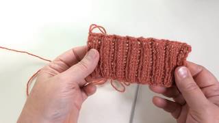 Как закрыть петли (#7). Резинки 1x1, 2x2. / Вязание спицами