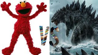 ELMO VS GODZILLA | Planet Duels #14 Planet War Total War