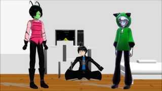 MMD Gir Eats Hands