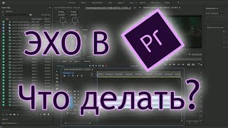 Эхо при записи голоса в Adobe Premier Pro. Что делать?