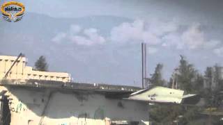 Сирия  25 11 2015  Огненный АД в районах где был расстрелян лётчик ВКС России