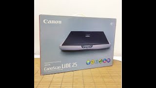 Simulasi Digital - Review Cara Penggunaan Scanner Canon Lide 25
