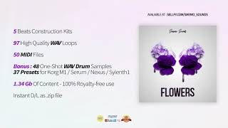 Future Bass & Pop Loops, MIDI & Presets [FLOWERS] 2019 Sample Pack Loop Kit