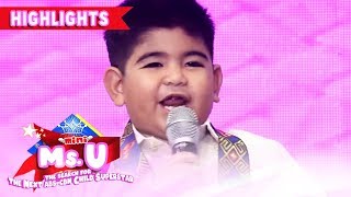 Yorme sings the viral song, "Manok na Pula." | It's Showtime Mini Miss U