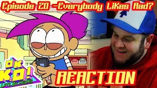 OK K.O.! Let's Be Heroes | Season 1 Episode 20 "Everybody Likes Rad?" | REACTION