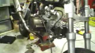 タイガーモーターサイクル125cc改S30カム搭載エンジン