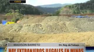 "Hay extranjeros ilegales en minas informales"
