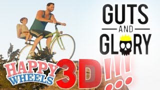 Джимми УМЕР =( | Guts and glory | 3D HAPPY WHEELS?!